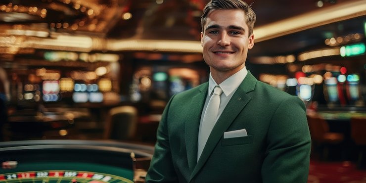 Platform dashboard with sports markets and live casino options